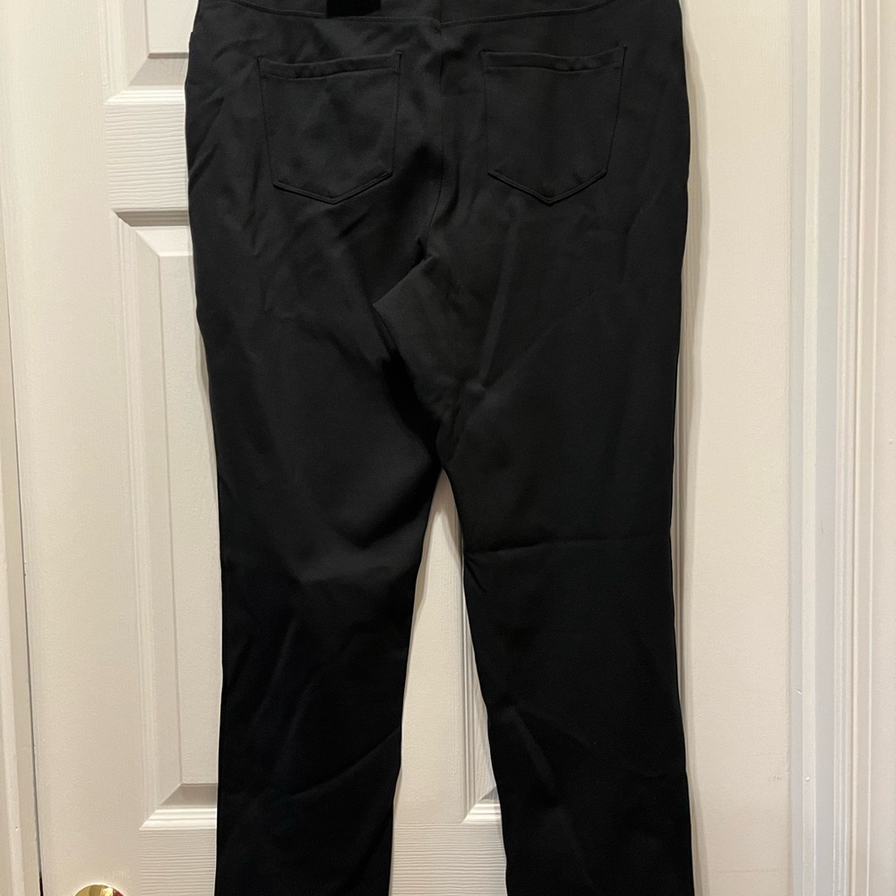 Karen Scott Women's Black Slim Stretchy Pants - Picture 4 of 6